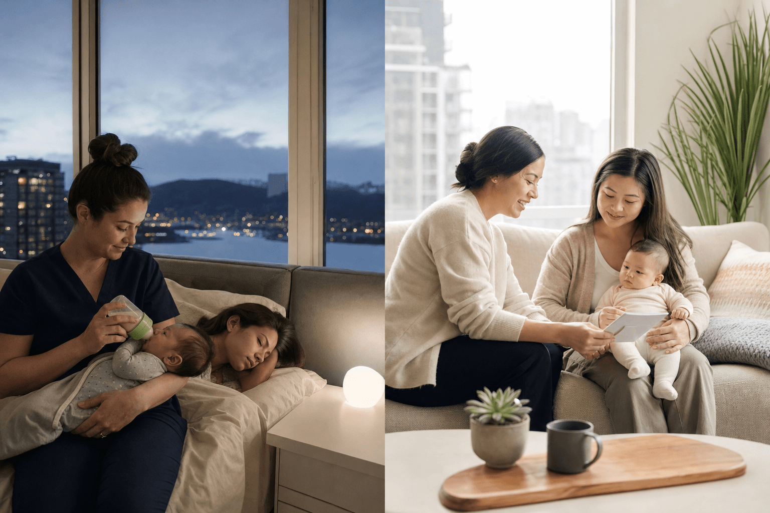 Night Nanny vs Postpartum Doula: What's the Difference?